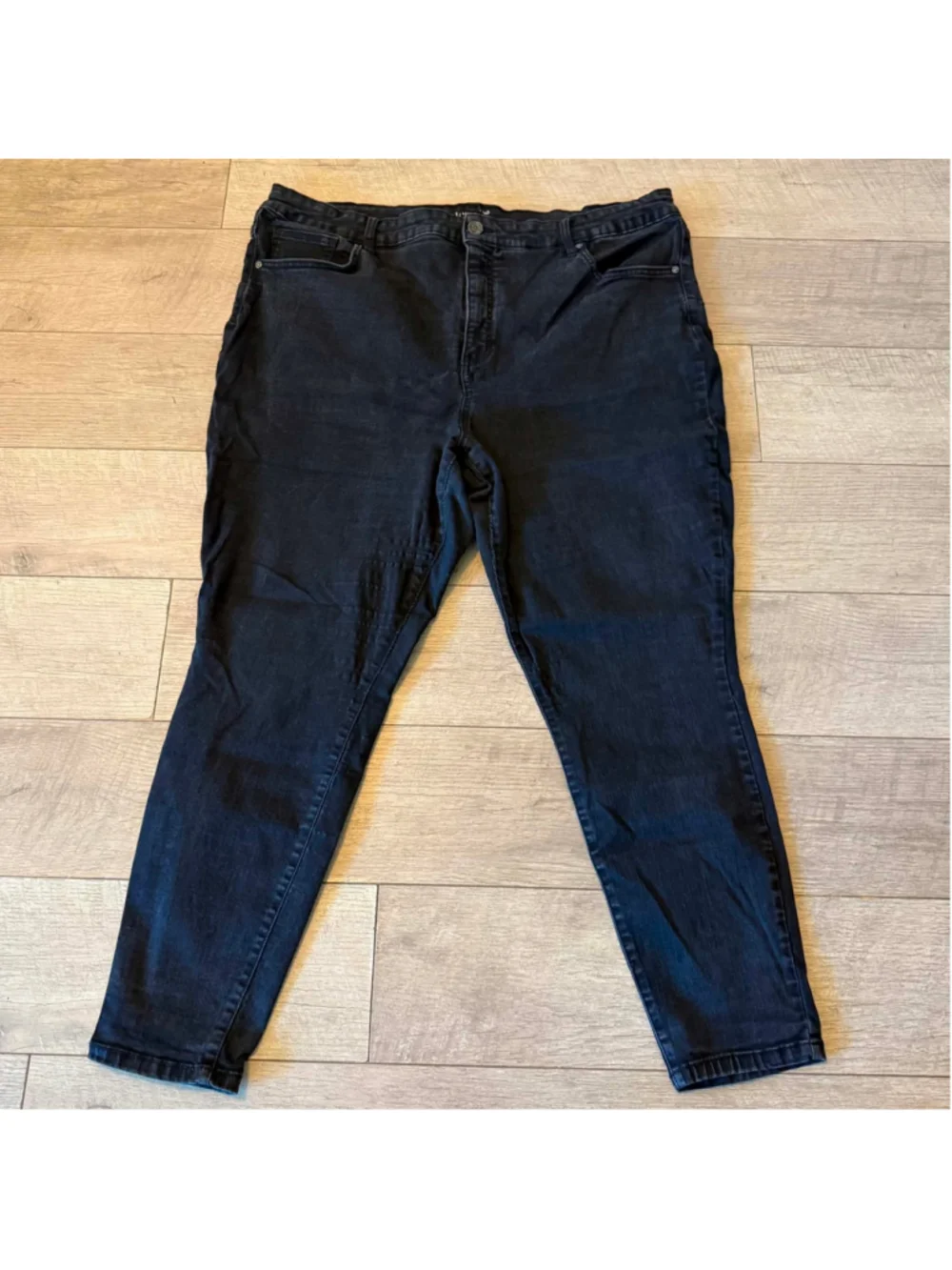 Terra & Sky Women’s Plus Size 22W Dark Wash Skinny Jeans